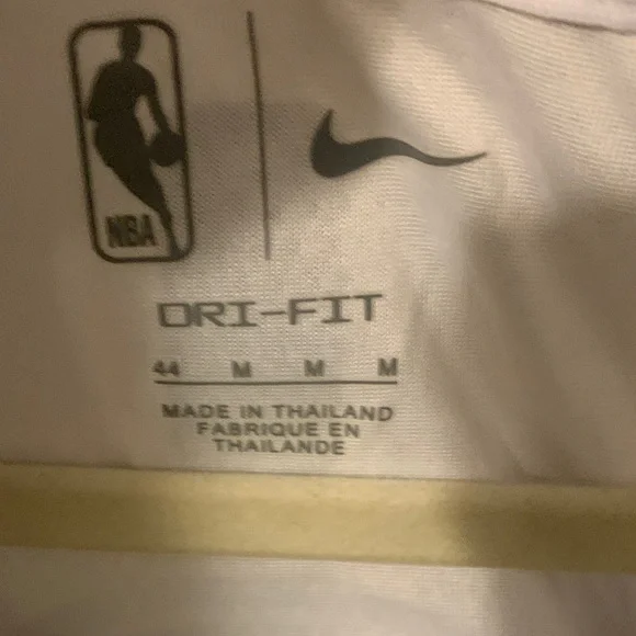 Nike White OKC Jersey with Blue Accents - Picture 4 of 8